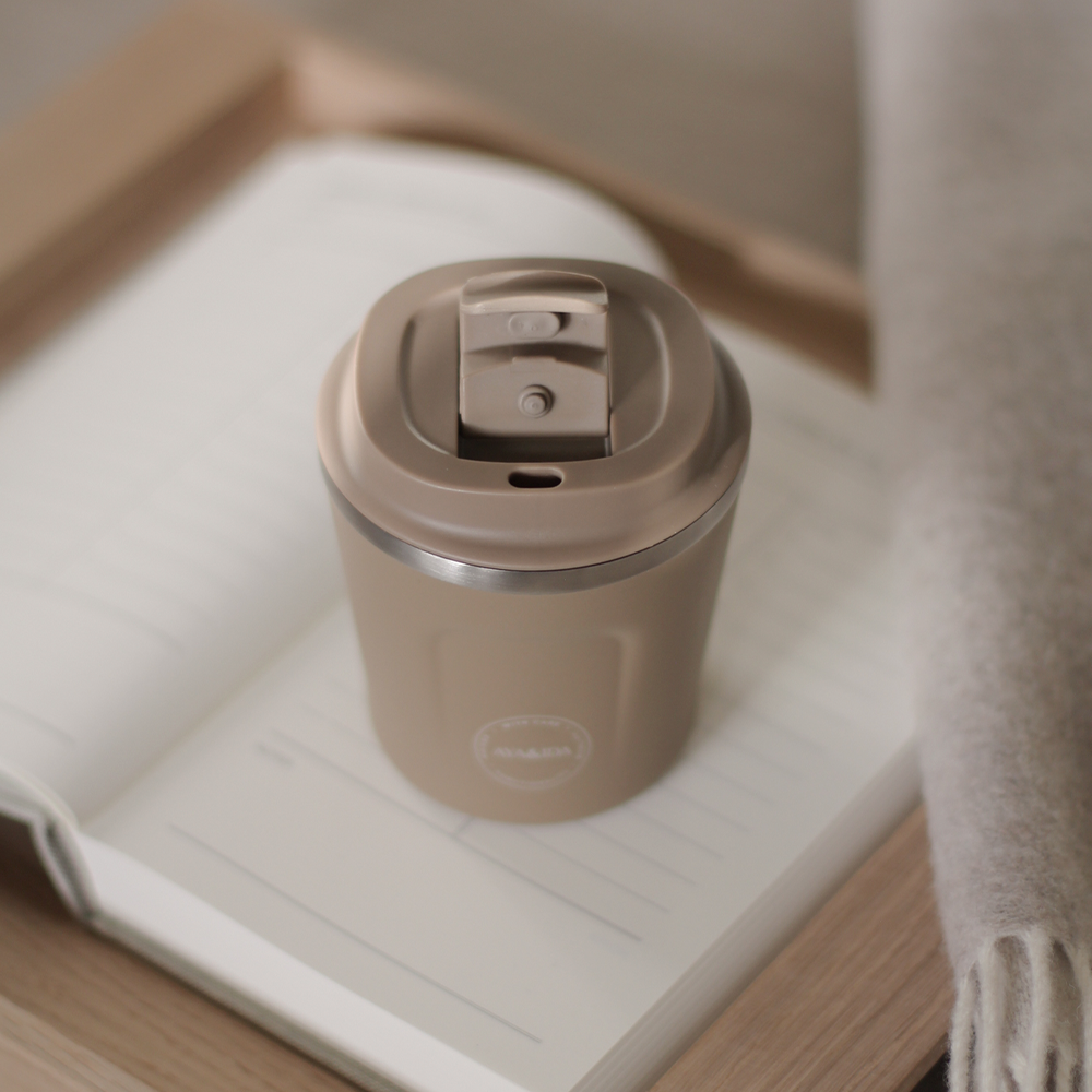 CUP2GO Termokop 240 ml – Dusty Brown