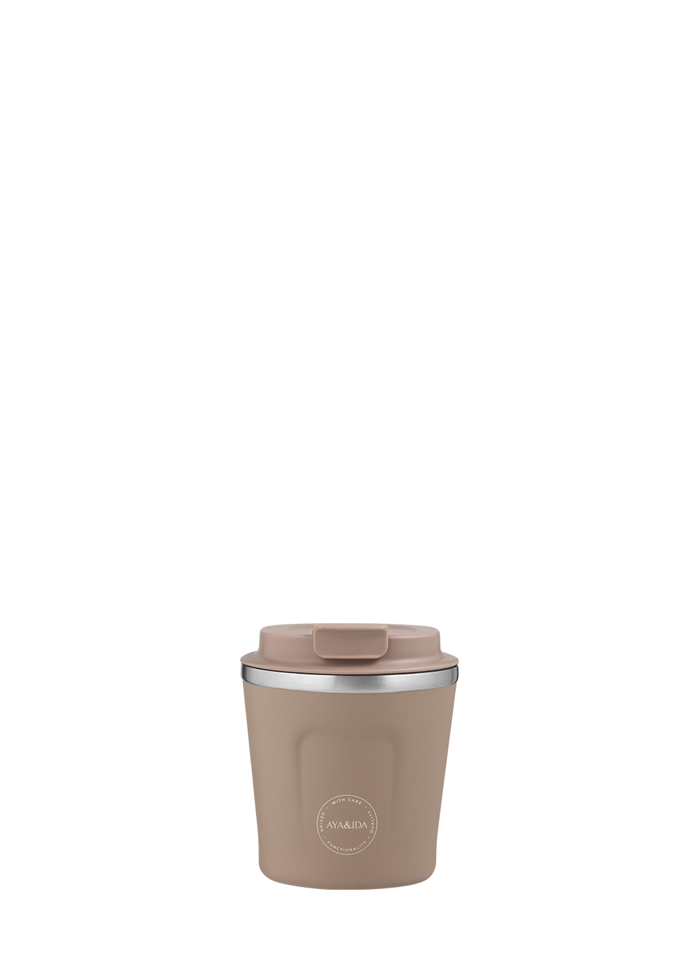 CUP2GO Termokop 240 ml – Dusty Brown