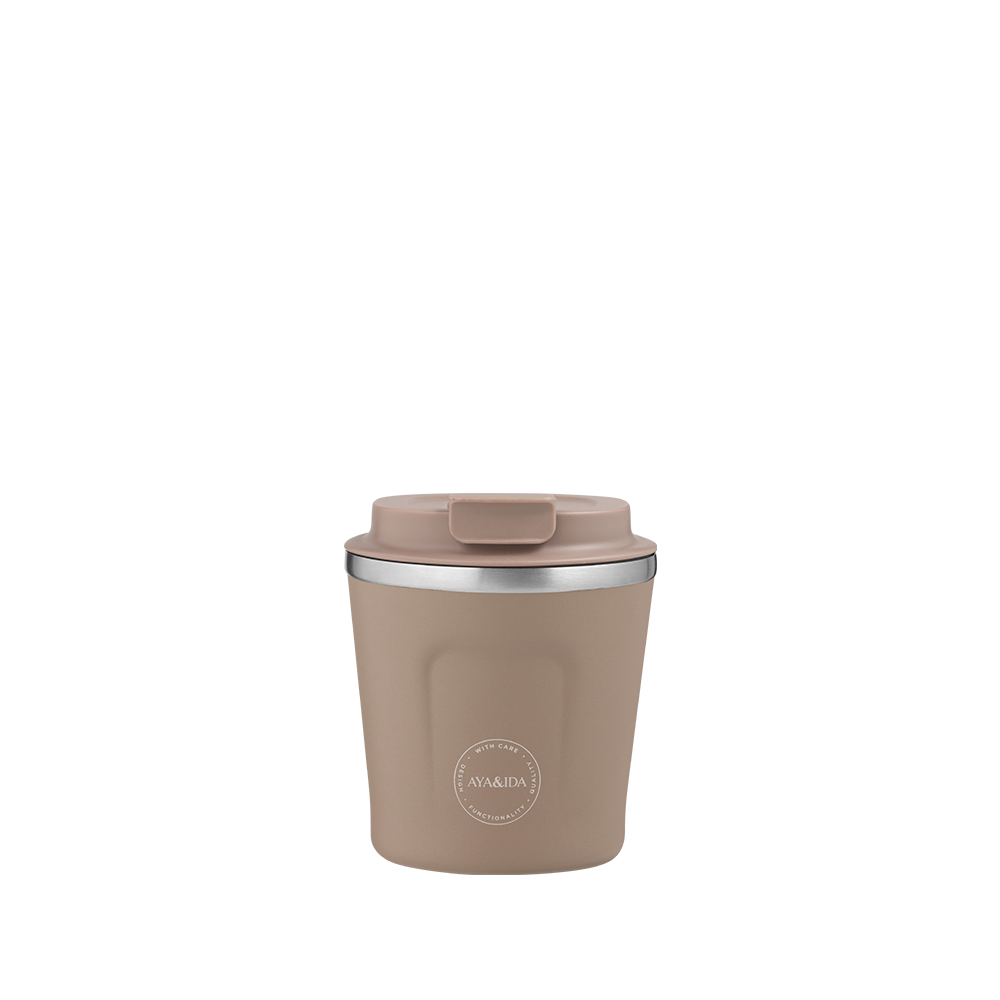 CUP2GO Termokop 240 ml – Dusty Brown