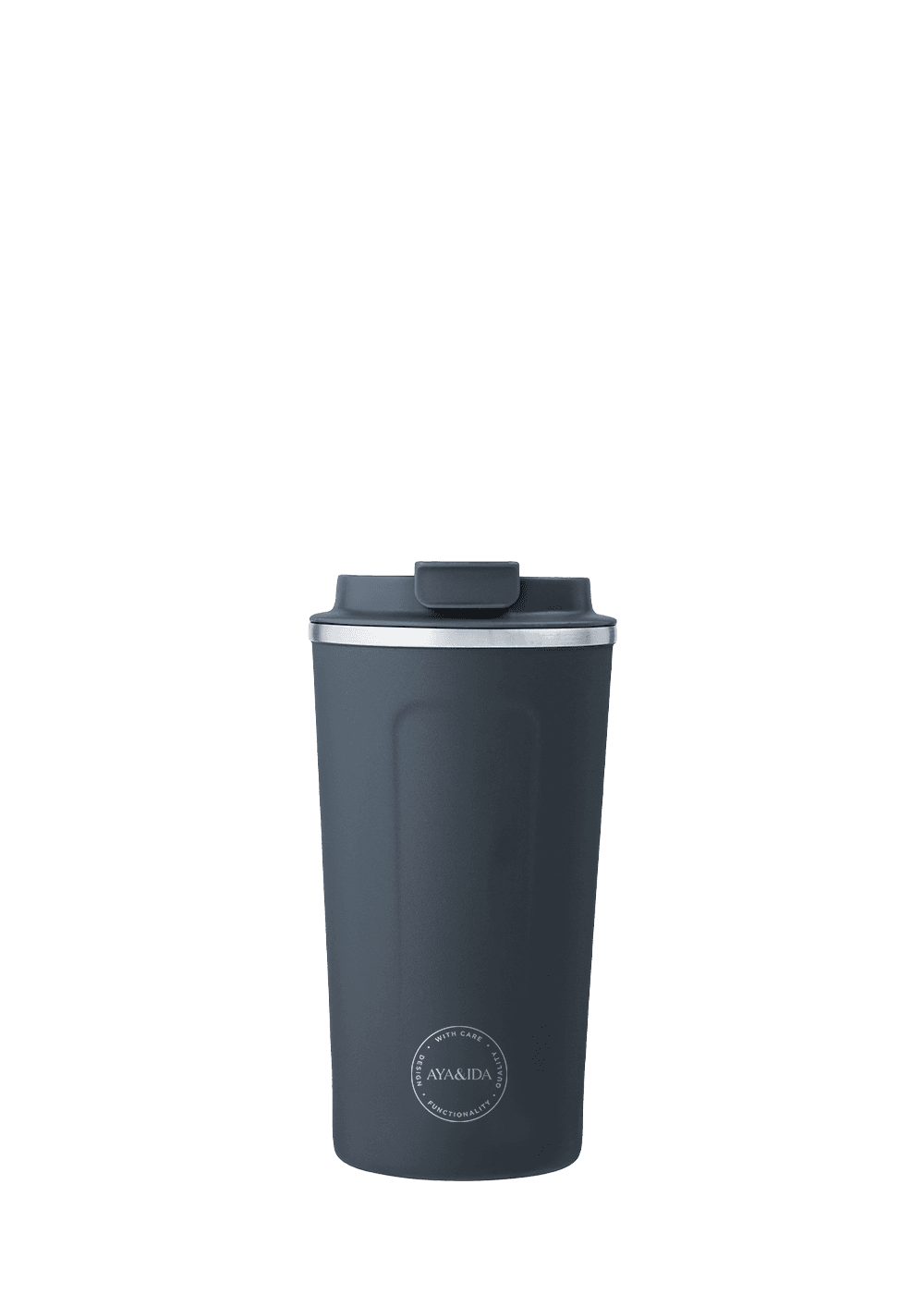 AYA&IDA CUP2GO termokop 500 ml navy blue med låg