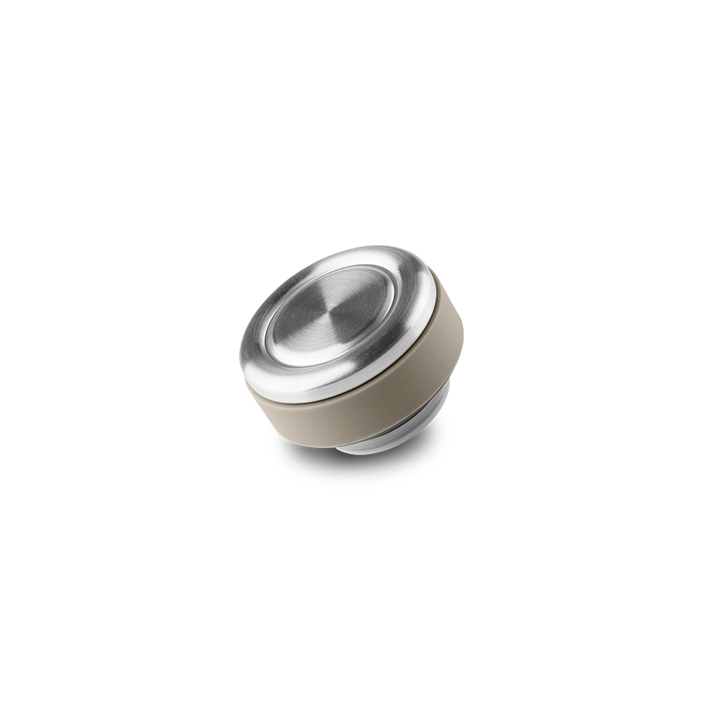 Drikkeflaske - Spare Lid - Cream Beige