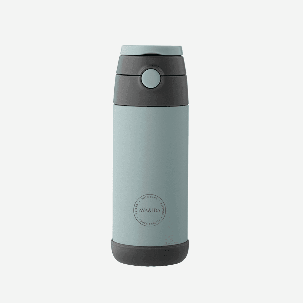AYA&IDA Kids Straw Bottle – Mint Green