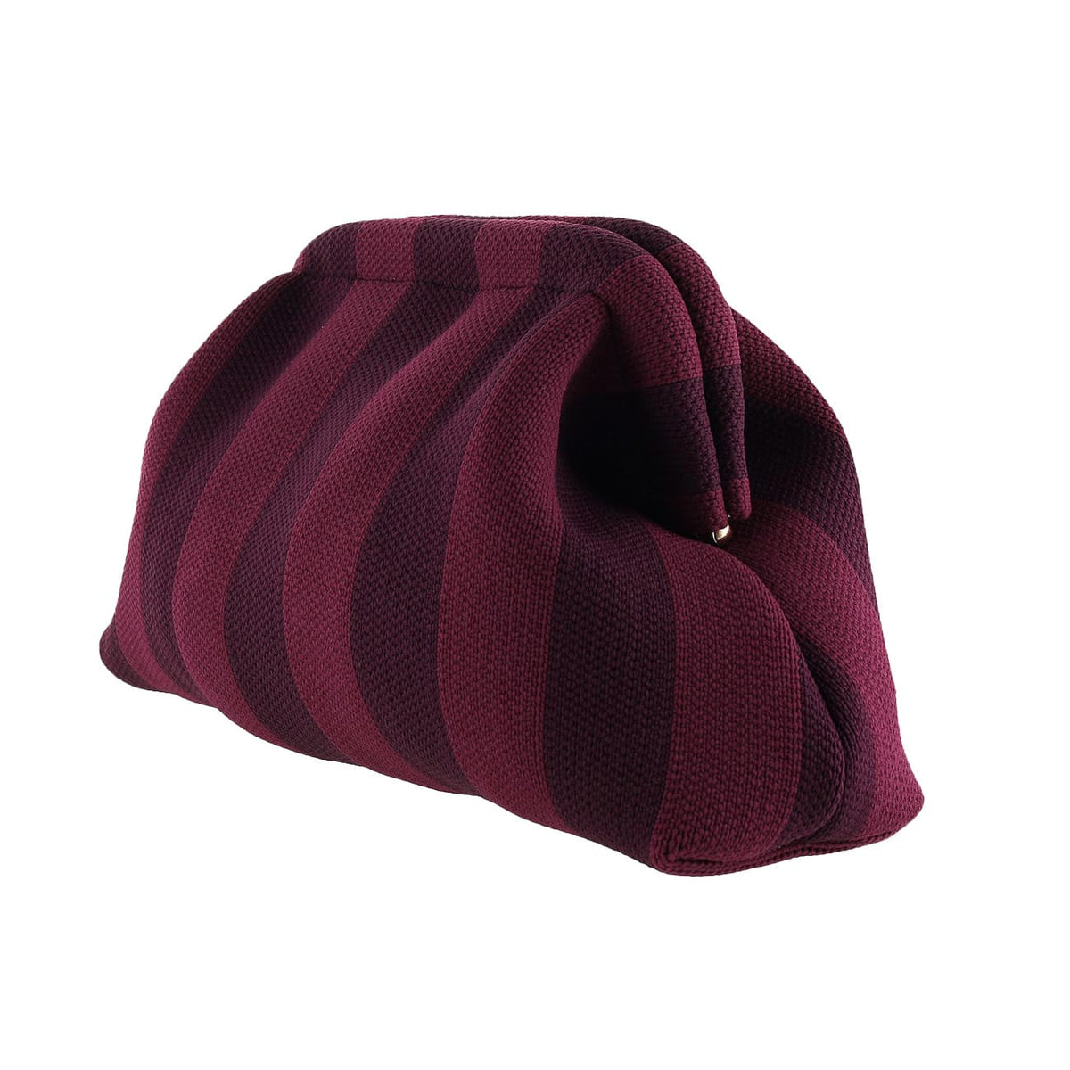 By Stær Alba Clutch i bordeaux og aubergine