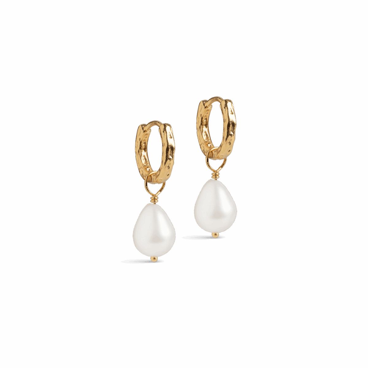 ENAMEL Copenhagen Significant Pearl hoops med aftagelige ferskvandsperler