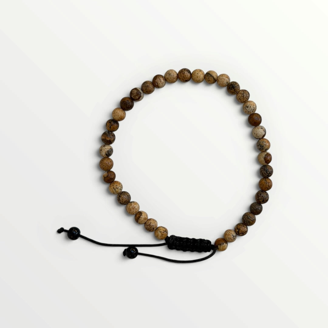 Armbånd med Sandstone Perler – Små perler