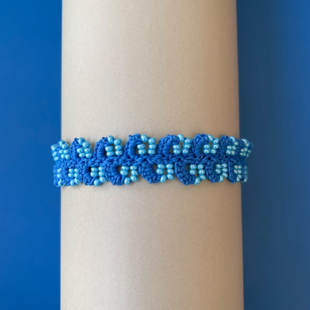 Østerland Antioch Crochet Armbånd Blå