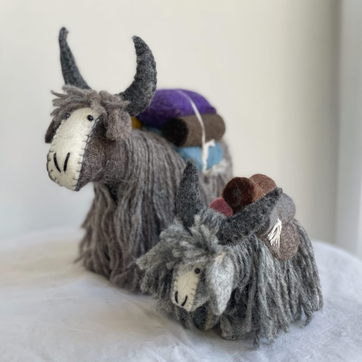 Sherpa Yak figur i uld