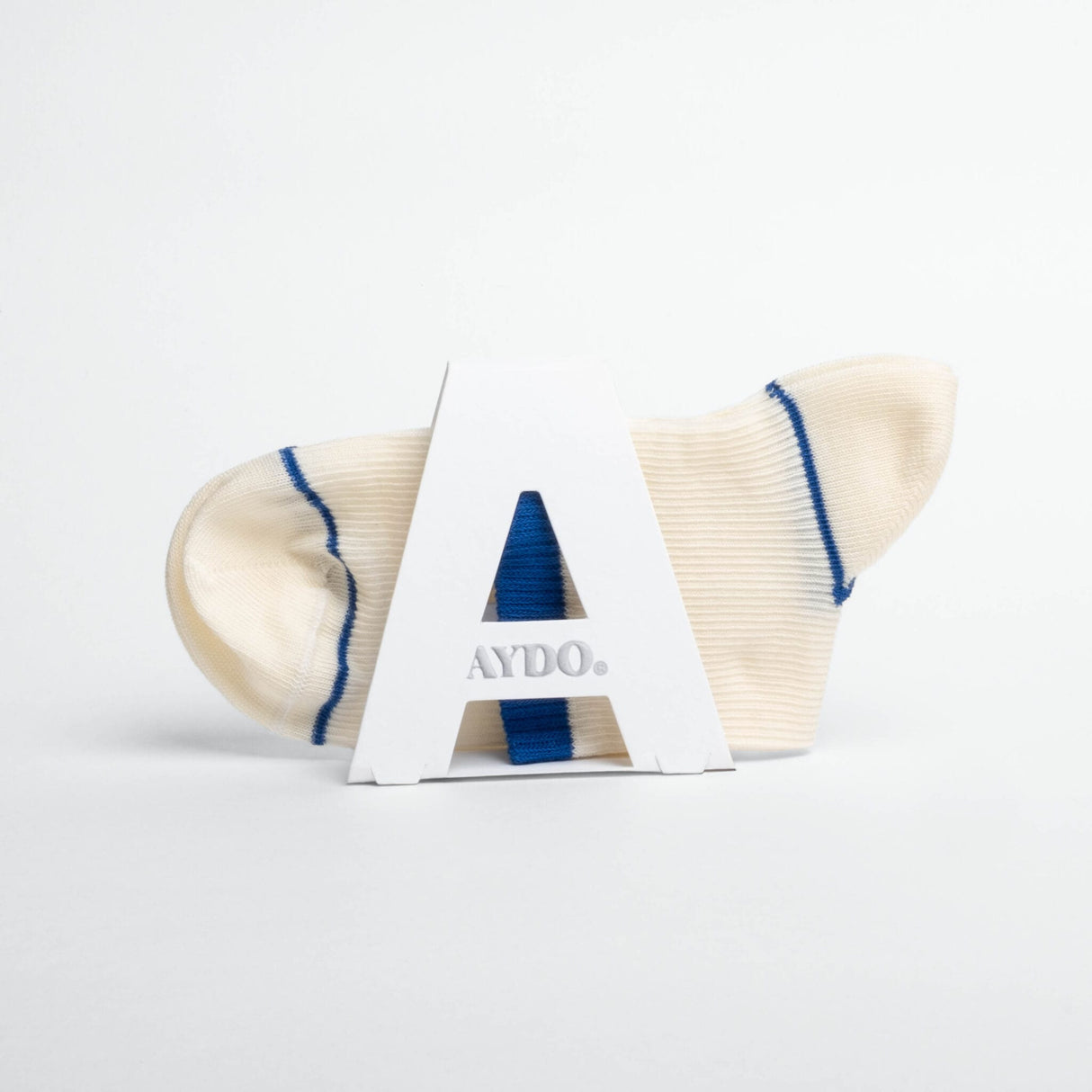 Aydo Studio Nice Pearled Ivory strømper 36-40 mid calf