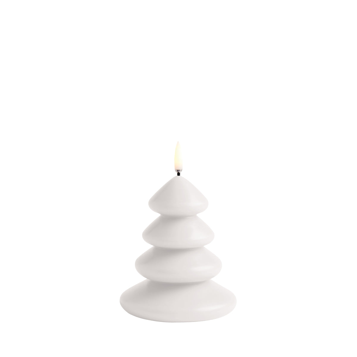 LED juletræslys, Nordic White, 11 x 13 cm