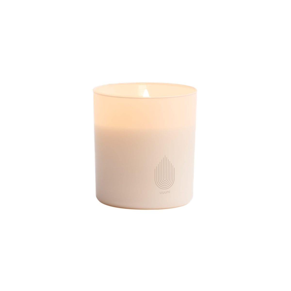 Uyuni LED lys i glas, Vanilla, 9,2 x 10,2 cm