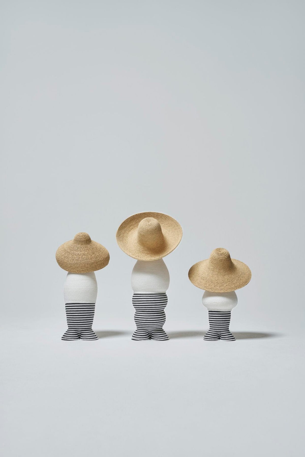 Mascotte de tre musketerer, japansk kunsthåndværk, japandi style gaveide