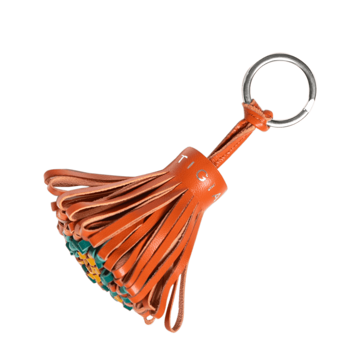 ORTIGIA - POMPOM KEYRING - NEROLI TRICOLORE