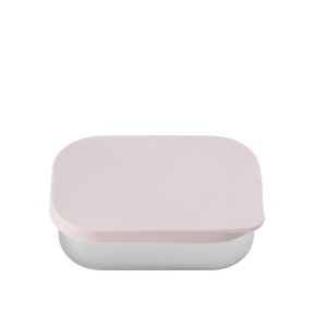 AYA&IDA lunch box madkasse 900 ml soft rose rustfrit stål med ruminddeling
