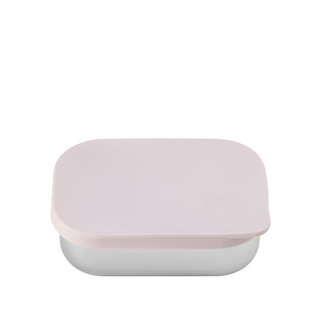 AYA&IDA lunch box madkasse 900 ml soft rose rustfrit stål med ruminddeling