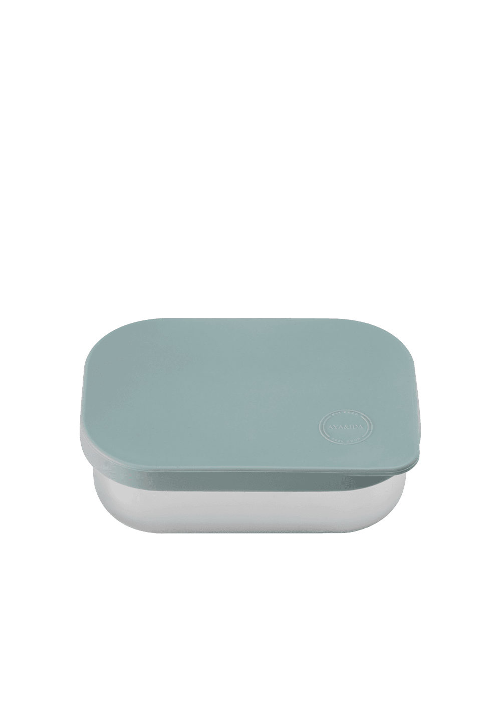 AYA&IDA lunch box madkasse 900 ml mint green rustfrit stål med ruminddeling