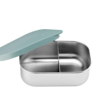 AYA&IDA lunch box madkasse 900 ml mint green rustfrit stål med ruminddeling