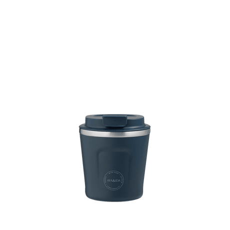 AYA&IDA CUP2GO termokop 240 ml navy blue med låg