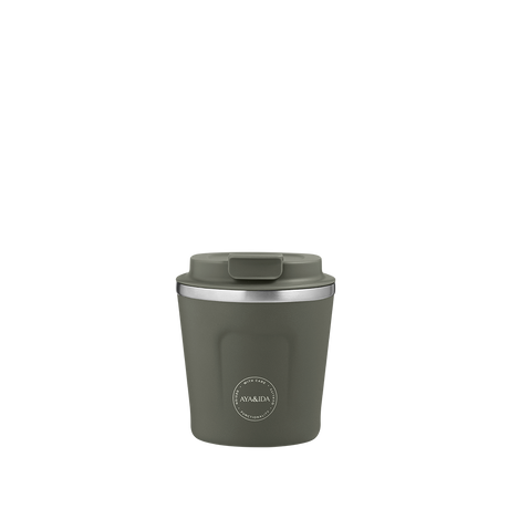 AYA&IDA CUP2GO termokop 240 ml Tropical Green med låg
