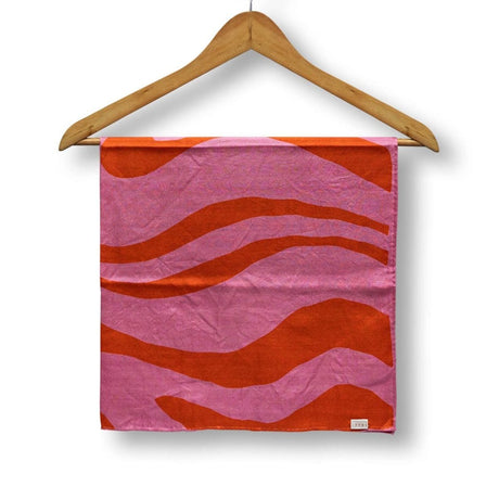 Inari Silketørklæde - Orange Magenta