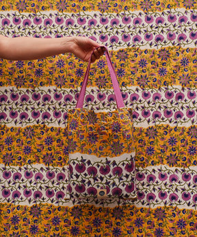 Doing Goods - Camilla Single i Totebag - Dug & Sengetæppe