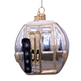 Vondels – Juleornament Ski Gondola Beige (H8 cm)