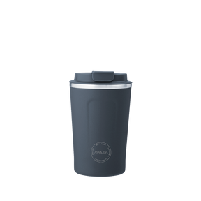 AYA&IDA CUP2GO termokop 380 ml navy blue med låg