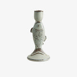 Small Lysestage i firskeform, lys beige fra Nordal