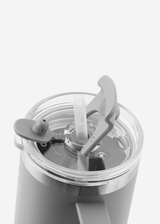 AYA&IDA - Termokop med sugerør 885 ml - Light Grey