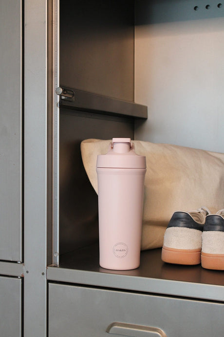 AYA&IDA Shaker Bottle - Soft Rose