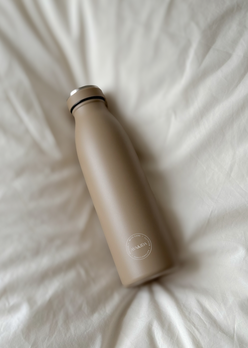 Drikkeflaske 500 ml - Dusty Brown