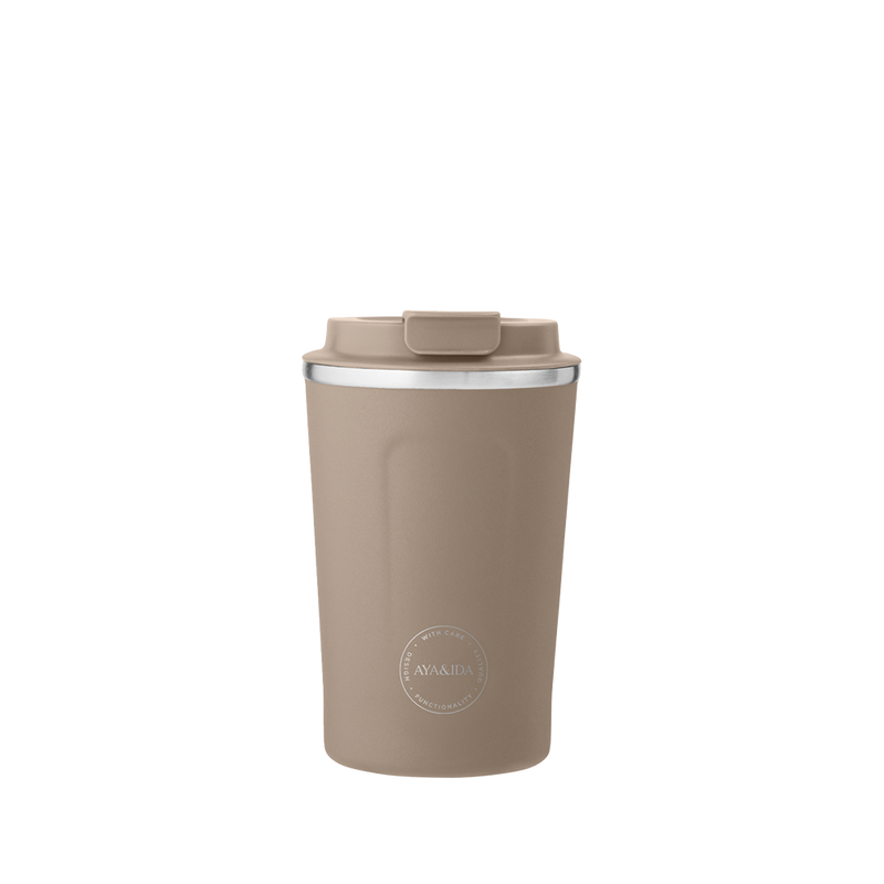 CUP2GO Termokop 380 ml - Dusty Brown