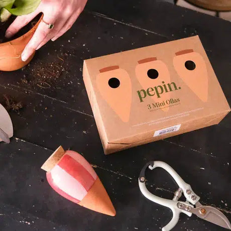 Pepin Trio Mini Ollas – Les Rayés (stribede selvvandingskrukker)