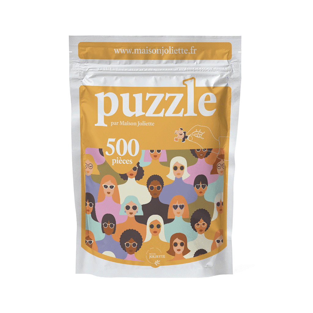 Maison Joliette Multitude puslespil 500 brikker i FSC-certificeret pose