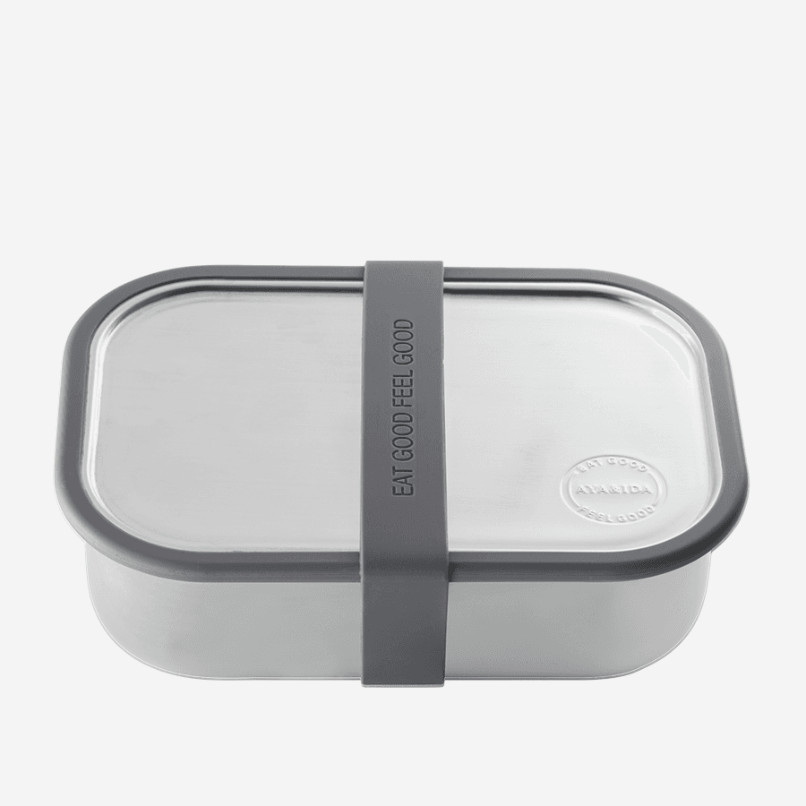 AYA&IDA Lunch Box - Dark Grey - 1000 ML