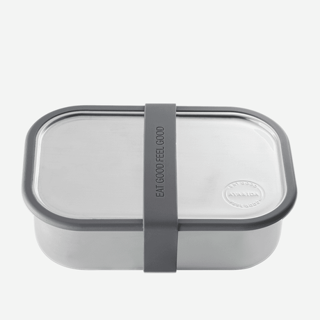 AYA&IDA Lunch Box - Dark Grey - 1000 ML
