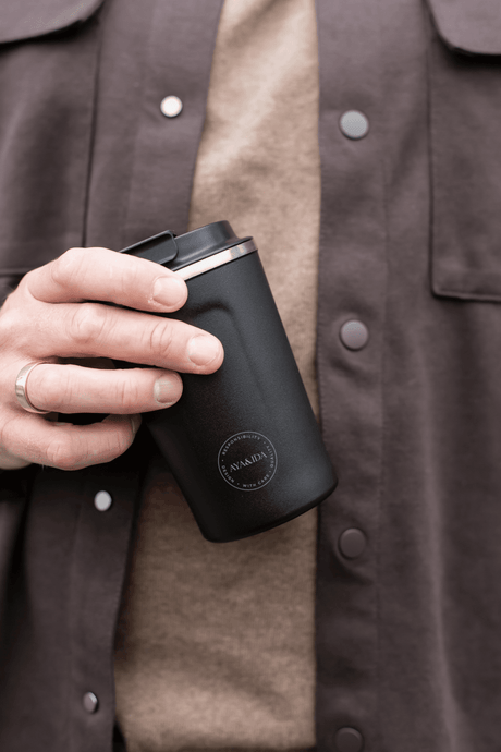 AYA&IDA CUP2GO Termokop 380 ml - Matte Black