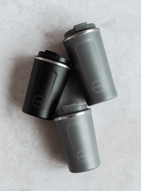 AYA&IDA CUP2GO Termokop 380 ml - Matte Black