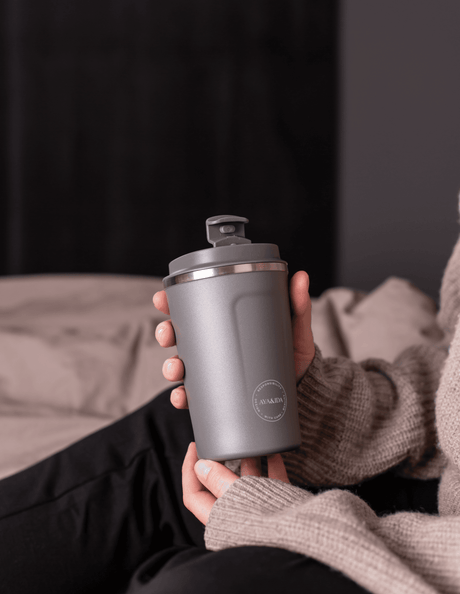 AYA&IDA CUP2GO Termokop 380 ml - Dark Grey
