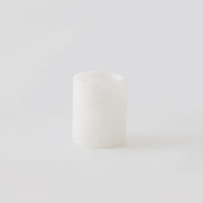 Tell Me More Alabast lysestage XS – håndlavet i Indien af alabaststen, H 8 x Ø 8 cm.
