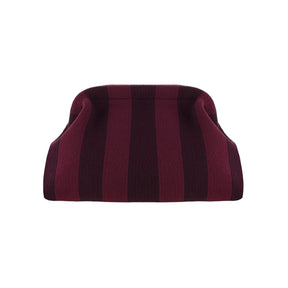 By Stær Alba Clutch i bordeaux og aubergine