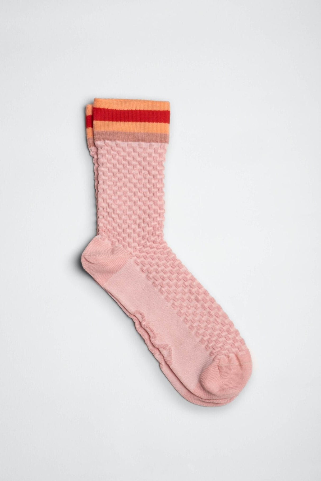 Aydo Studio Amsterdam Blossom Pink strømper 36-40 tekstureret strik
