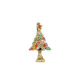 Christmas Tree Card Holder i messing