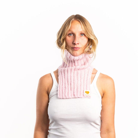 Fuskekrave lyserød Coffee Beanies
