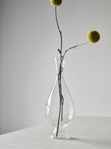 Tell Me More Como glasvase large – transparent vase i borosilikatglas med tidløst nordisk design