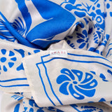 Inari Silketørklæde - Blue Blossom