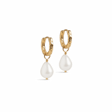 ENAMEL Copenhagen Significant Pearl hoops med aftagelige ferskvandsperler