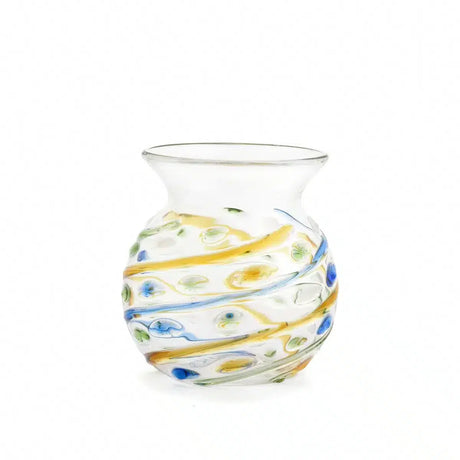 Swirl glas vase