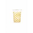 Swirl glas amber