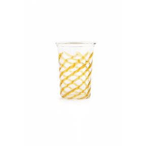 Swirl glas amber