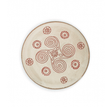Malaika Cairo Atalier swirl dinner plate